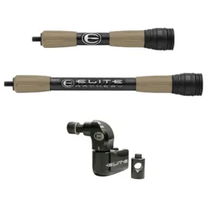 ELITE ARCHERY Carbon Stabilizer Kit 8/11" - Mountain Tan