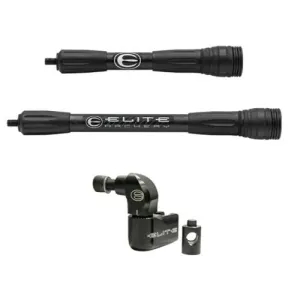 ELITE ARCHERY Carbon Stabilizer Kit 8/11" - Black