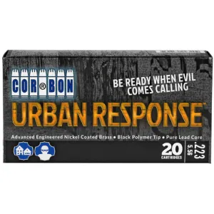 CORBON AMMO 223 Rem 55Gr Urban Response JHP 20rd