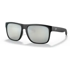 COSTA Spearo XL Grey Silver 580G Polarized Sunglasses | Matte Black