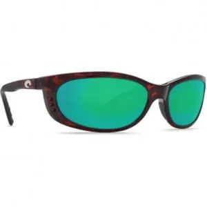 COSTA Fathom 580G Green Mirror Polarized Sunglasses | Tortoise Frame