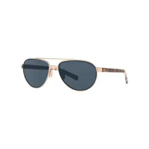 COSTA Fernandina Brushed Gold Frame Gray 580P