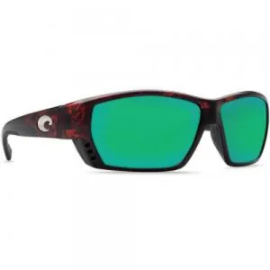 COSTA Tuna Alley 580P Green Mirror Polarized Sunglasses | Tortoise Frame