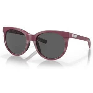 COSTA Victoria Net 580G Grey Polarized Sunglasses - Plum Frames
