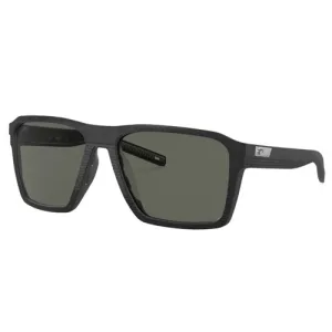 COSTA Antille Net 580G Grey Polarized Sunglasses | Black Frames