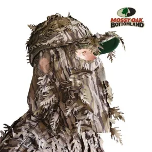 QUICKCAMO 2-in-1 3D Leafy Face Hooded Pullover | Mossy Oak Bottomland