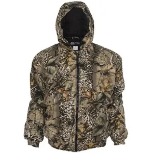 WORLD FAMOUS SPORTS Waterproof Insulated Jacket w/ Hood - Burly Camo