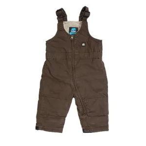 BERNE WORKWEAR Toddler Washed Insulated Bib Overall Bark