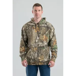 BERNE WORKWEAR Heritage Hooded Pullover Sweatshirt RT Edge