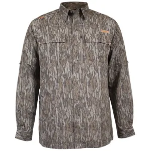 HABIT Hatcher Pass LS Camo Guide Shirt MO New Bottomland