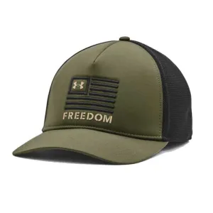 Men's UA Freedom Trucker Cap - Black, Green, & Desert Sand
