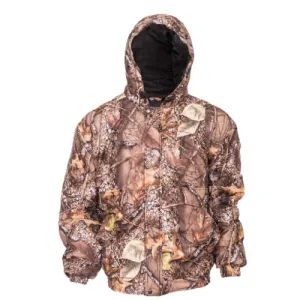 WORLD FAMOUS Insulated Youth Jacket Warp Knit Hood Burly/Tan