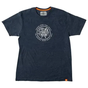 TRAEGER Grill Vibes T-Shirt Navy Heather Plus Size