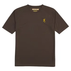 BROWNING TechTee Short Sleeve Shirt Brown