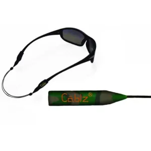 CABLZ Zips Adjustable Sunglasses Holder 14" Camo / Orange / Black
