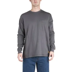 BERNE WORKWEAR Lightweight Long Sleeve Perfomance T-shirt Slate