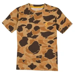 BROWNING Youth Wasatch Short Sleeve Shirt - Vintage Tan