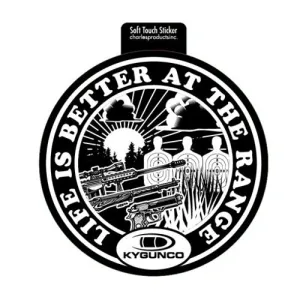 KYGUNCO Life Is Better At The Range Sticker