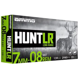 AMMO INC 7mm-08 139Gr SST Hunt LR 20rd