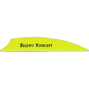FLEX-FLETCH SILENT KNIGHT VANES 3" FLO YELLOW 39-PK