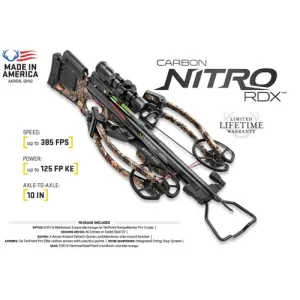 TENPOINT 17 Carbon Nitro RDX Crossbow Pkg Rangema