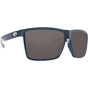 COSTA Rincon Gray 580P Shiny Black Frame