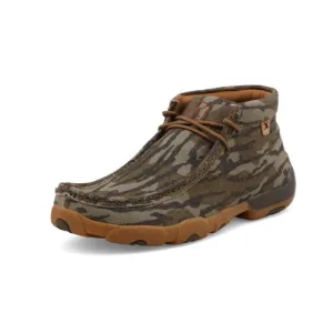 TWISTED X Chukka Driving Moc Mossy Oak Bottomland Camo
