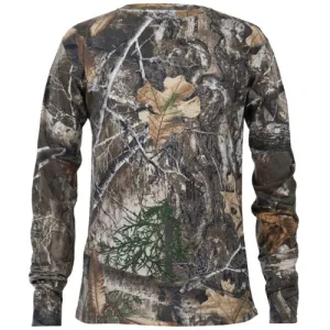 HABIT Youth Bear Cave Camo Tee- Long Sleeve