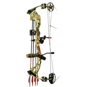 PRECISION SHOOTING EQUIPMENT 17 Fever RTS Package RH 25" 50# Mossy Oa