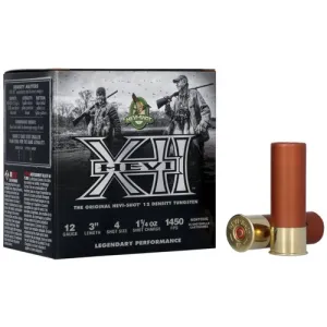HEVI-SHOT 12Ga Hevi-Hitter 3" 1-1/4oz #2 Tungsten/Steel 25rd