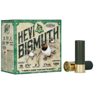 HEVI-SHOT 16Ga Hevi-Hitter 2.75" 1oz #4 Tungsten/Steel 25rd