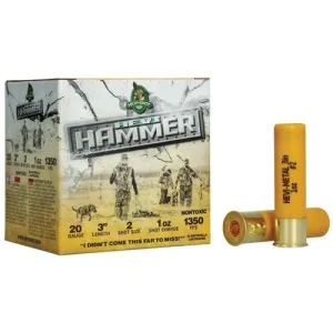 HEVI-SHOT 20Ga Hevi-Hitter 3" 7/8oz #2 Tungsten/Steel 25rd