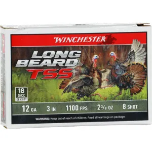 WINCHESTER AMMO 12Ga 3" #9 Long Beard TSS 2-3/8oz 5rd