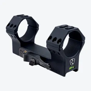 RITON OPTICS 34mm Picatinny QD Mount - 20 MOA Black