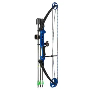 GENESIS ARCHERY 17 Gen X X-Dawn Bow Kit Blue Right Hand
