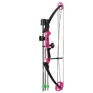GENESIS ARCHERY 17 Gen X X-Dawn Bow Kit Pink Right Hand