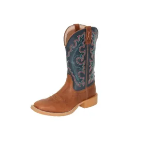 TWISTEDX Women's 11" Tech X Boot - Roasted Pecan & Navy Blue