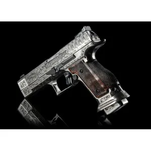 WALTHER ARMS Q5 Match SF Arabesque Hand Engraved 9mm