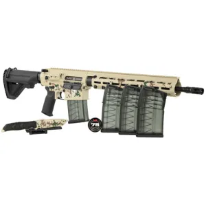 HK USA MR762A1 75th Anniversary 7.62x51 NATO 16.5" 10rd - Tropentarn Camo