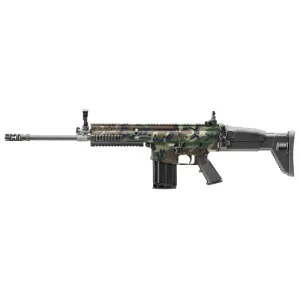 FN AMERICA SCAR 17S 7.62x51 NATO 16.3" 20rd - Woodland Camo