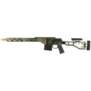 Q LLC The Fix 308 Win 16" 10rd Bolt Rifle w/ Adjustable Stock | M81 Woodland Camo