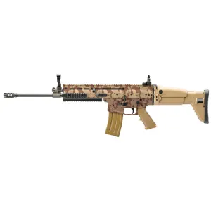 FN AMERICA SCAR 16S 5.56 NATO 16.2" 30rd - Chocolate Chip Desert Camo