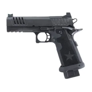 STACCATO P DPO Heritage Edition X 9mm 4.15" 17rd Optic Ready Pistol | Black w/ Tac Texture Grip