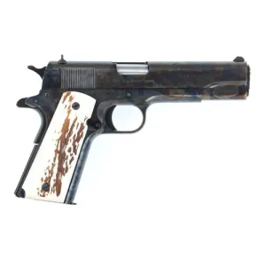 CNC FIREARMS 1911 Vintage Limited Edition 45 ACP 5" 7+1 Pistol | Case Hardened + Stag Grips