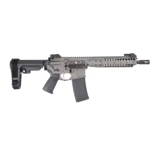LWRC IC-A5 300 AAC Blackout 10.5" 30rd - Tungsten Grey w/ SBA3 Brace