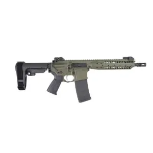 LWRC IC-A5 300 AAC Blackout 10.5" 30rd - OD Green w/ SBA3 Brace