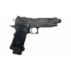 STACCATO-P 9mm 5" DLC Threaded Barrel G2 TAC Texture X 17rd - Black