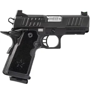 STACCATO 2011 CS 9mm 3.5" 16rd Optic Ready Curved Trigger - Black