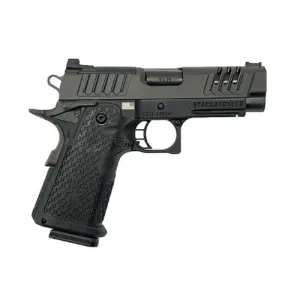 STACCATO C2 9mm 3.9" 16rd Curved Trigger - Black