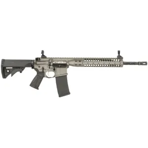LWRC IC-SPR 5.56 NATO 16.1" 30rd Semi-Auto AR15 Rifle w/ Spiral Fluted Barrel | Tungsten